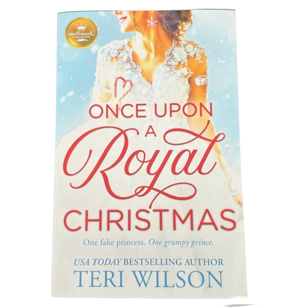 Once Upon A Royal Christmas by Teri Wilson Romance Novel Book.